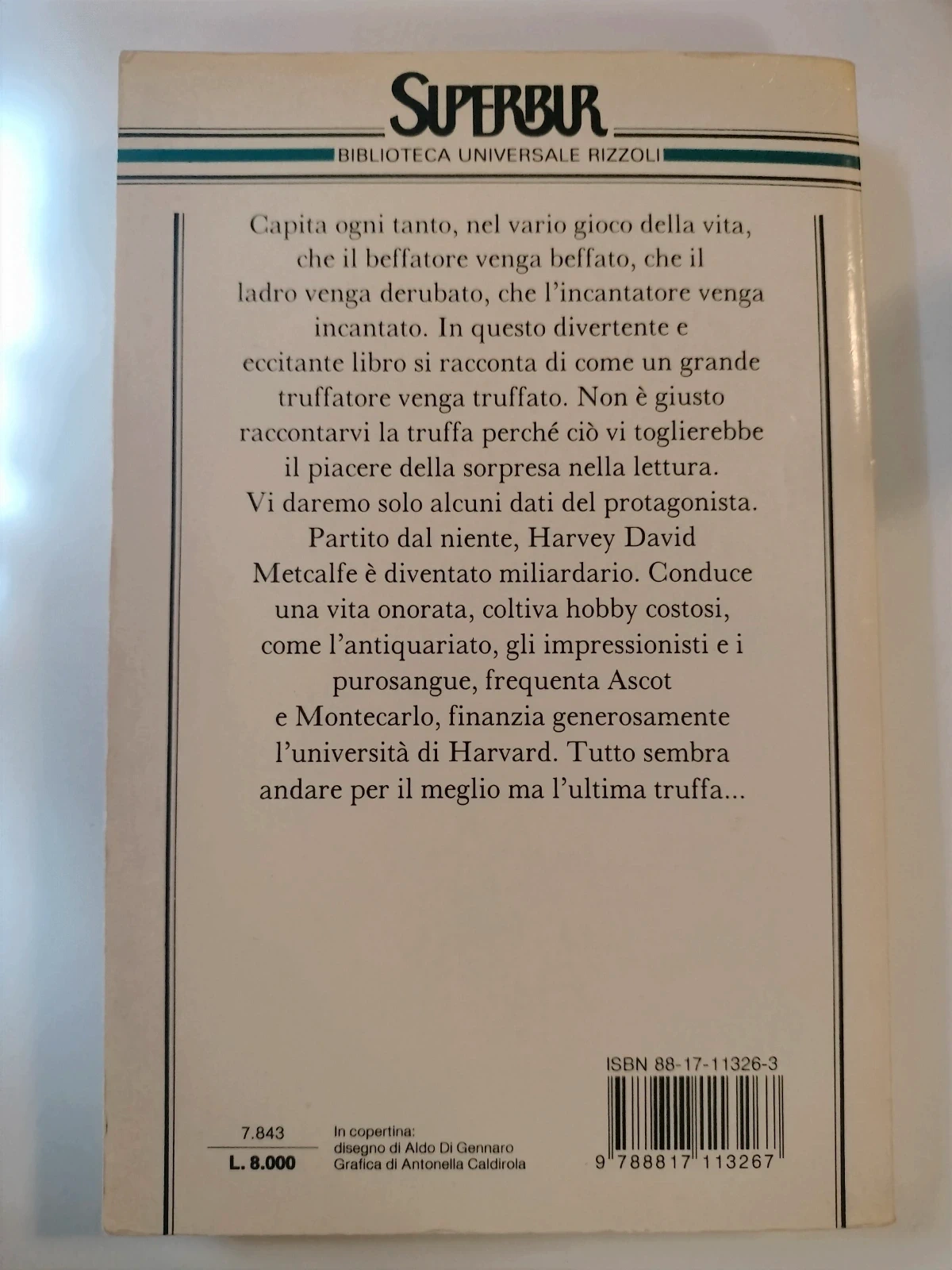 Collana Superbur. Non un soldo di più non un soldo di meno