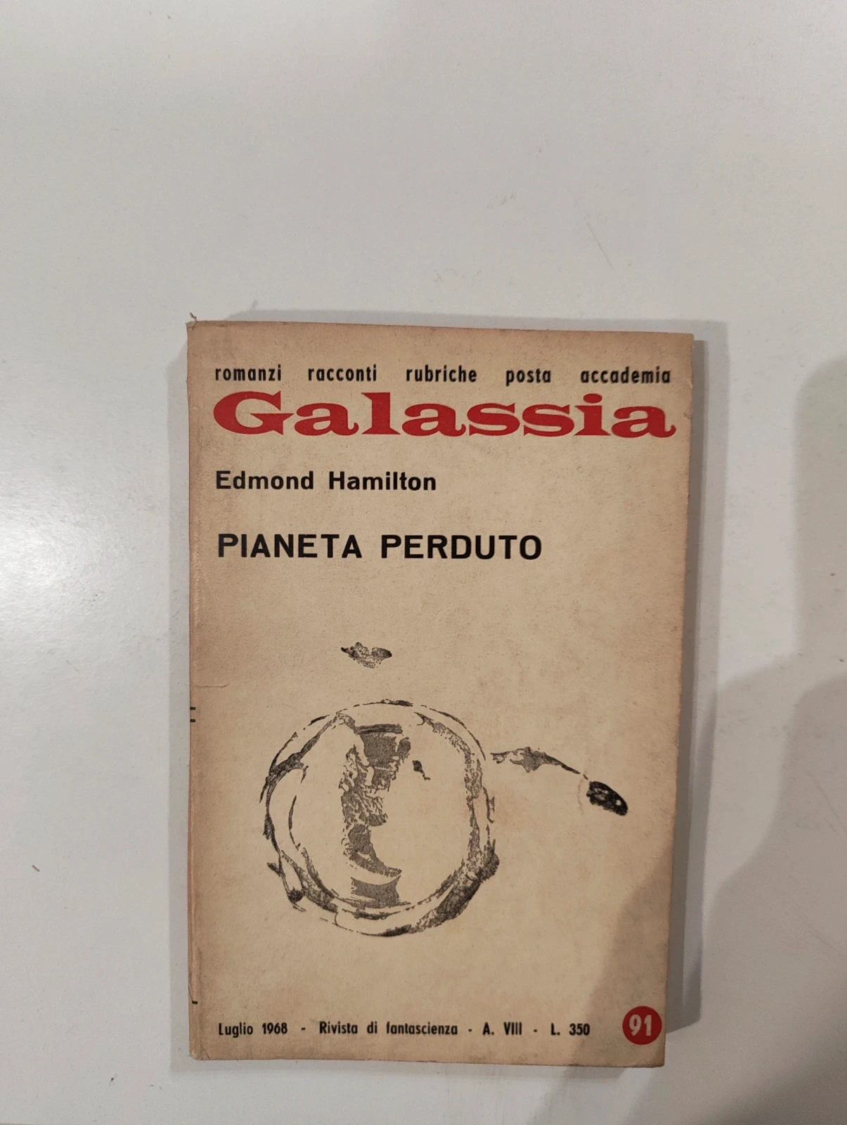 Galassia 91 Pianeta perduto Edmond Hamilton 1968