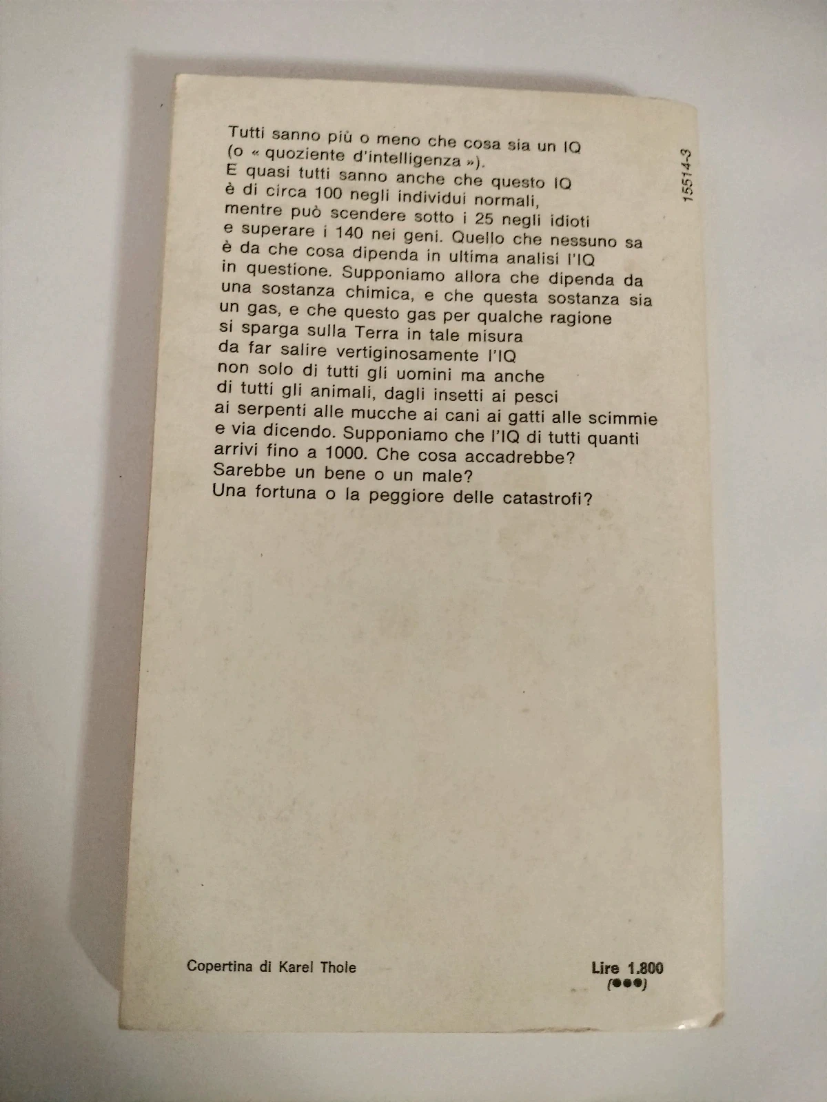 Fantascienza. Poule Anderson Quoziente mille. Oscar mondadori