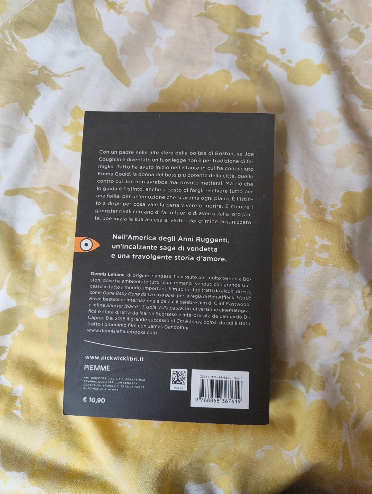 La legge della notte Dennis Lehane Pickwick 2015