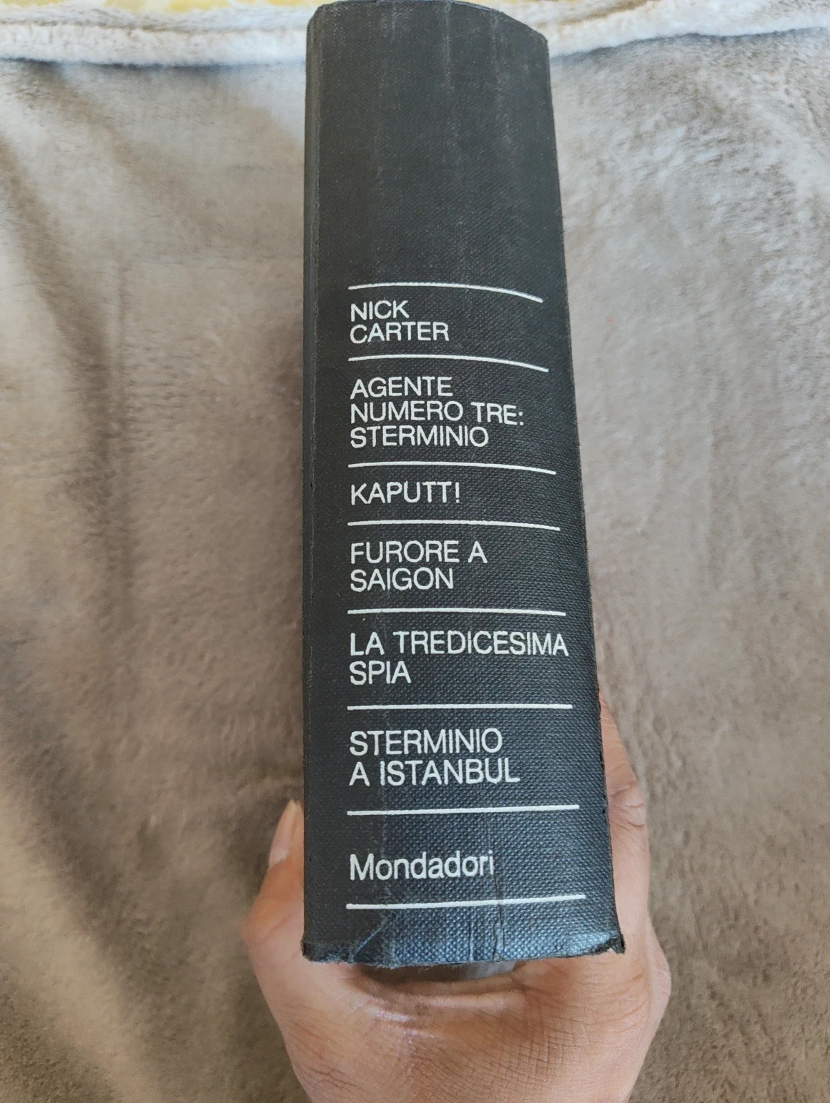 Nick Carter La tredicesima spia Mondadori prima edizione 1972