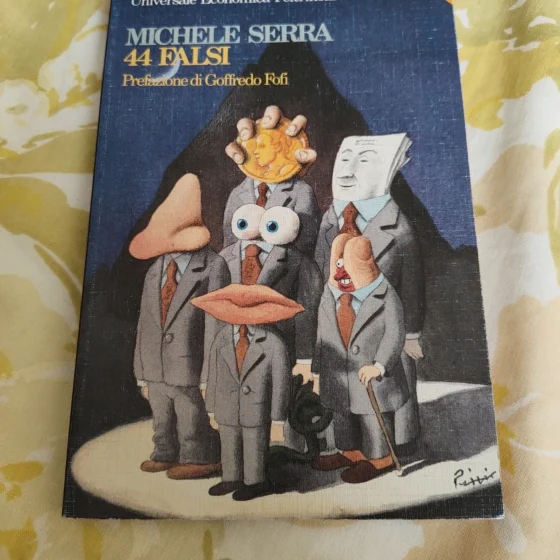 44 falsi Michele Serra Feltrinelli prima edizione 1991