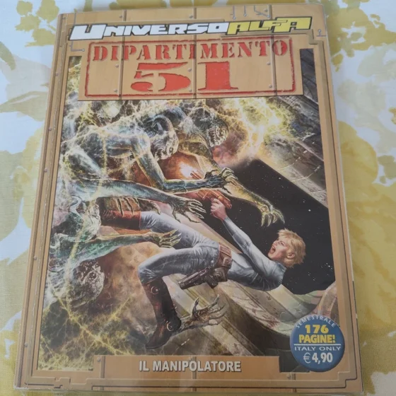Universo Alfa 9 Dipartimento 51 Il Manipolatore Bonelli 2011