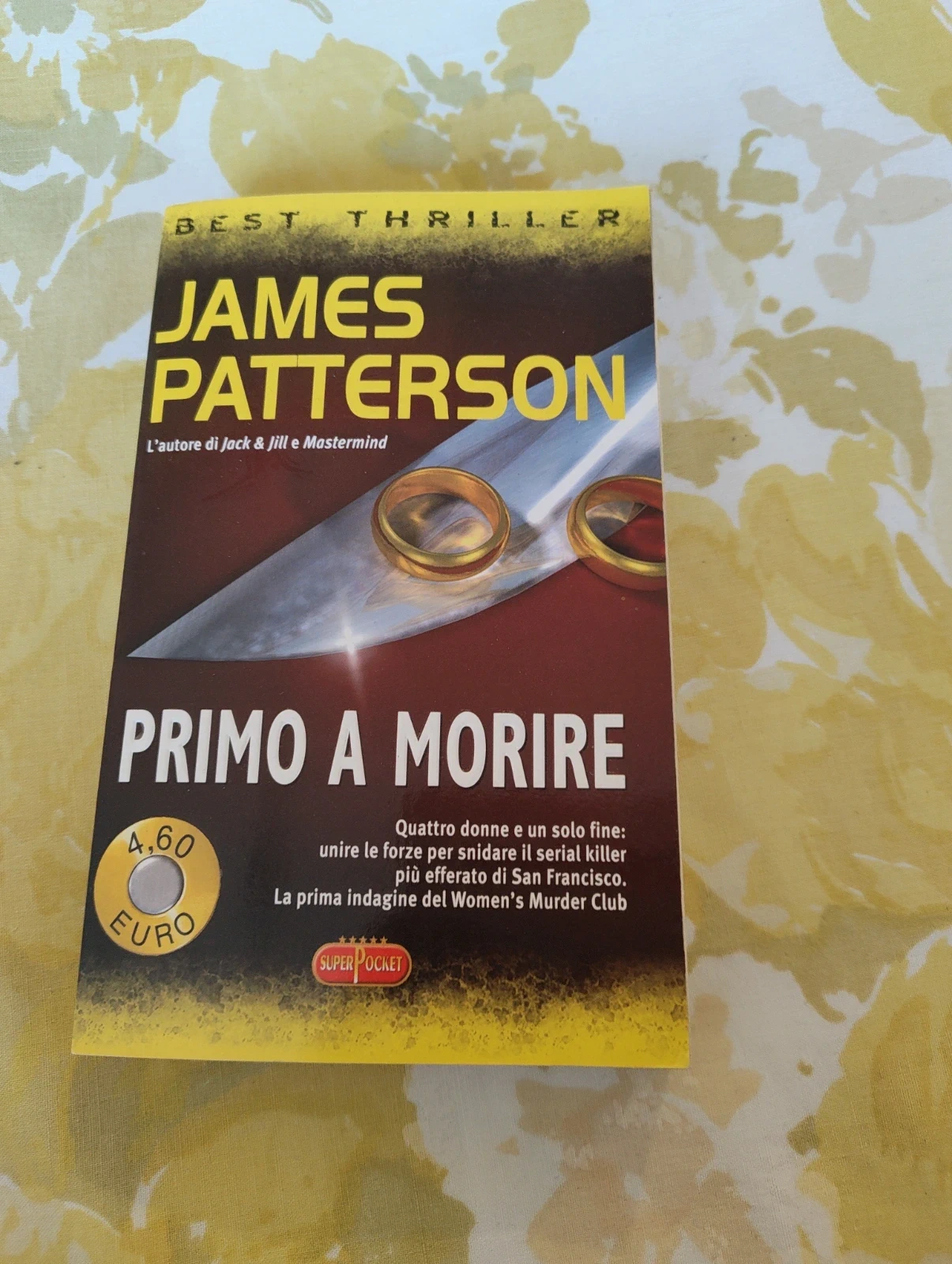 Primo a morire James Patterson SuperPocket 69 2004 thriller