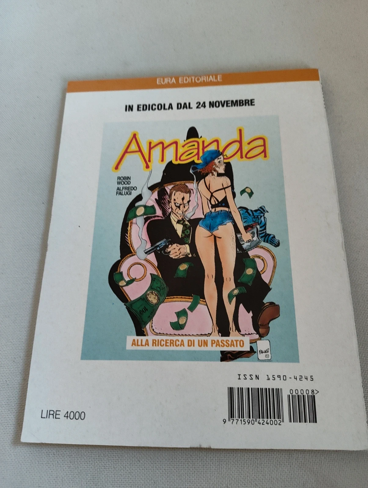 Amanda 8 Come una pioggia di cenere Robin Wood