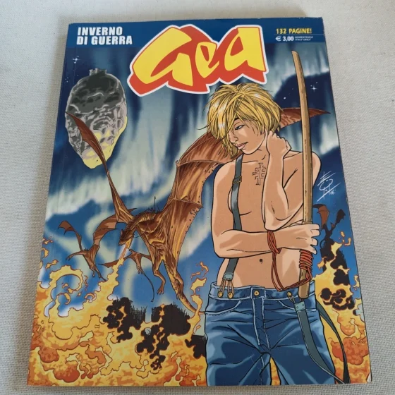 Gea Inverno di guerra fumetto 132 pagine Bonelli