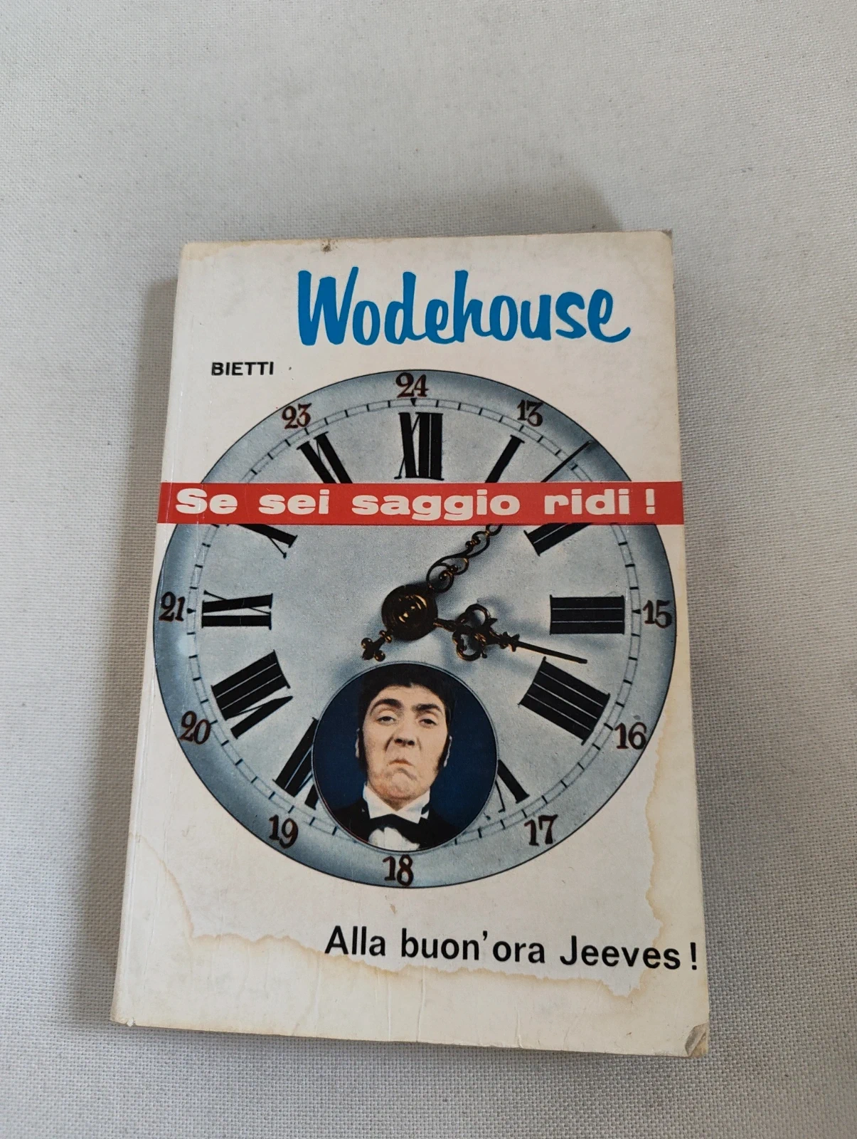 Alla buon'ora Jeeves Wodehouse Bietti vintage