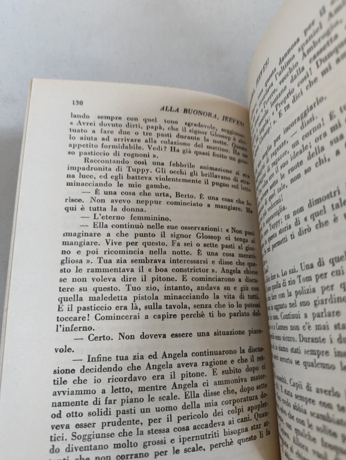 Alla buon'ora Jeeves Wodehouse Bietti vintage