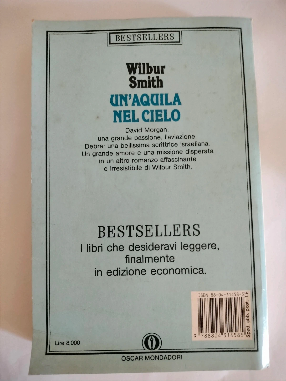 Un aquila nel cielo di Wilbur Smith. Bestsellers