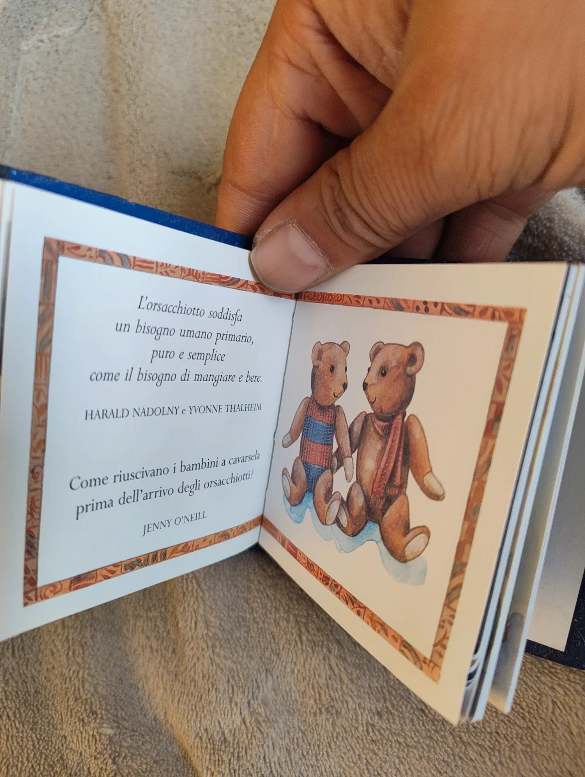 Il mio Orsetto libro per bambini vintage