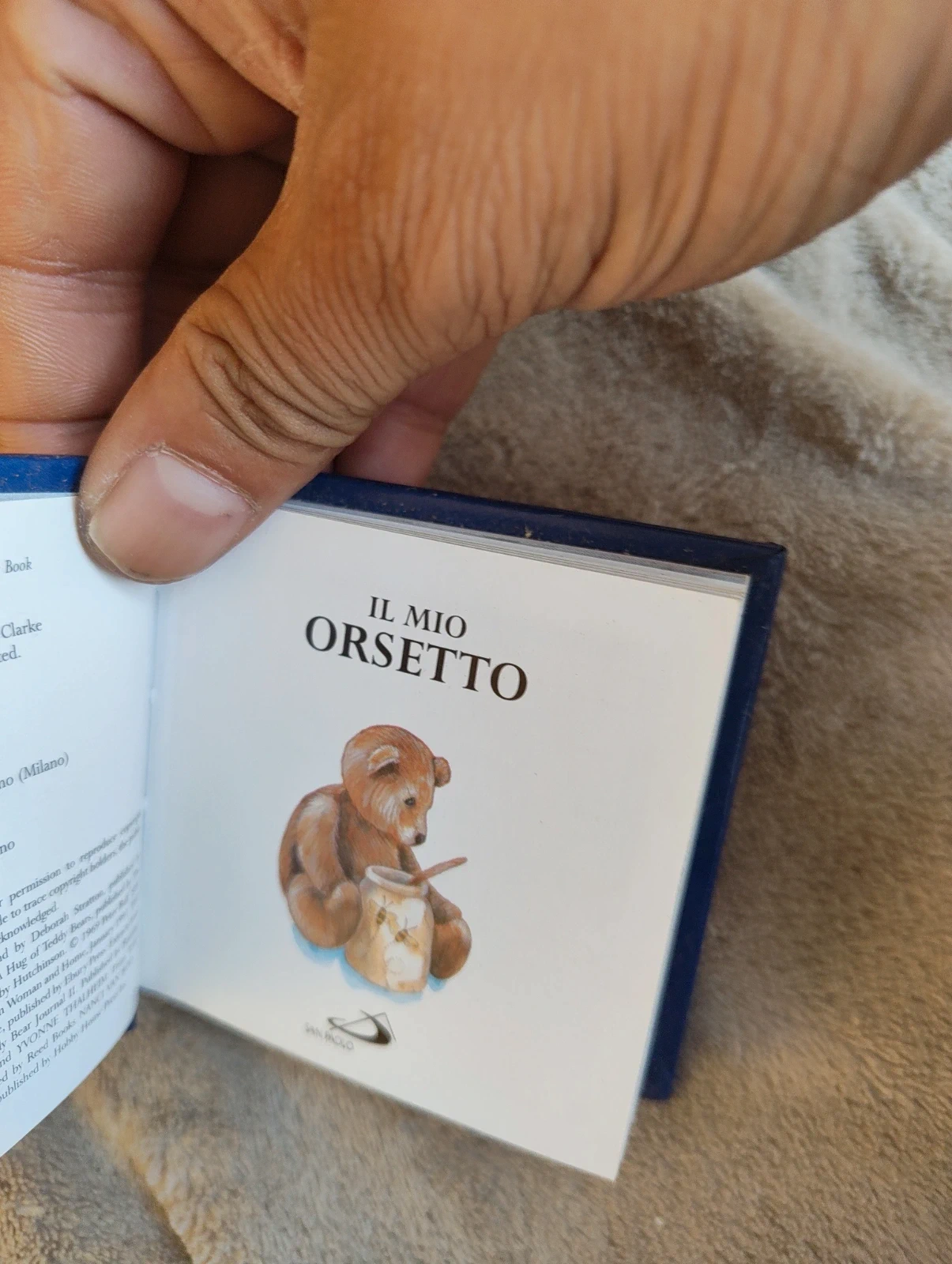 Il mio Orsetto libro per bambini vintage