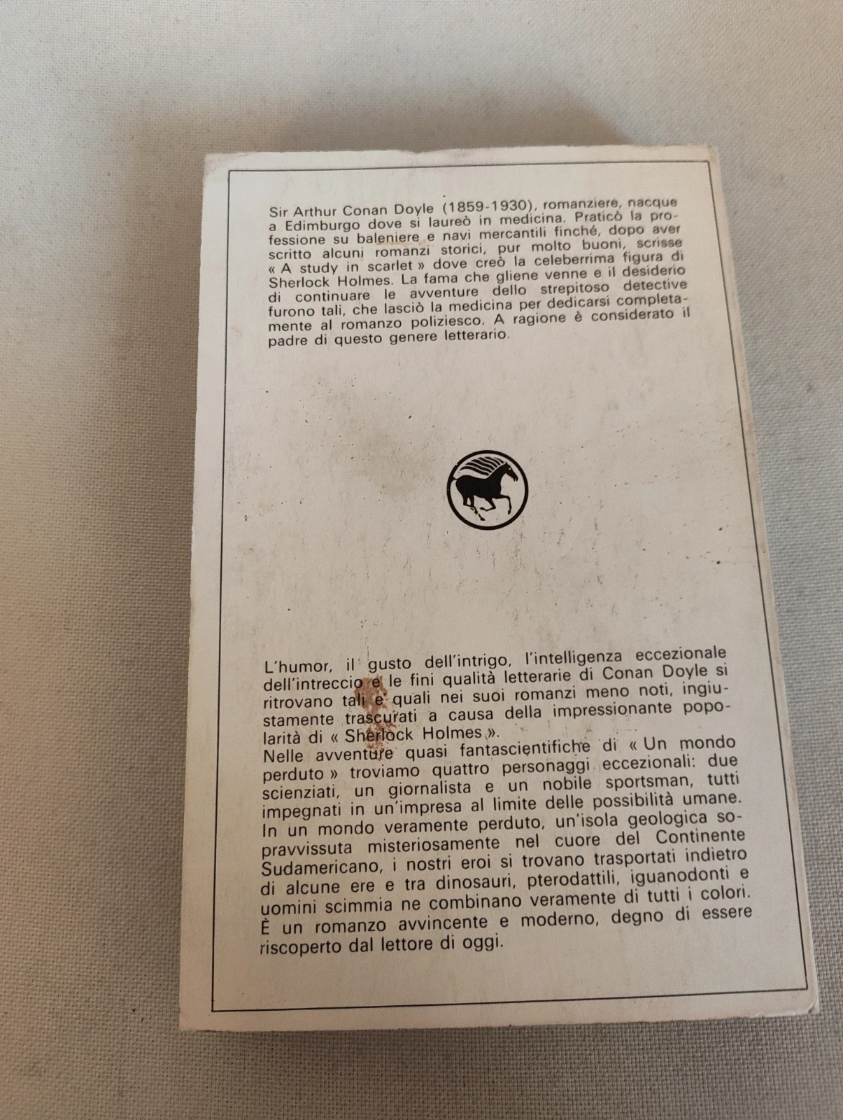 Un mondo perduto Conan Doyle i nuovi Sonzogno 28 1967