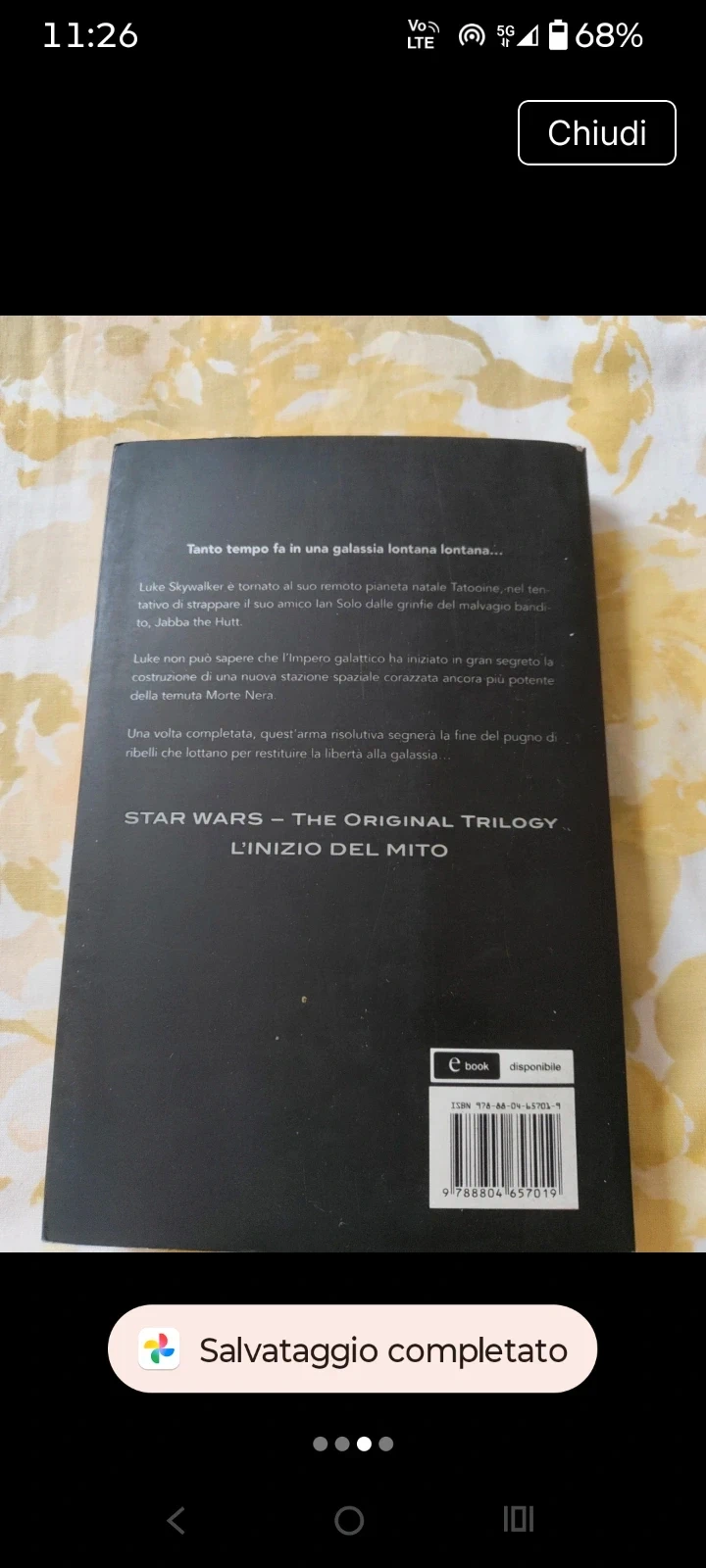 Libro Star Wars Il Ritorno dello Jedi - James Kahn Oscar Mondadori