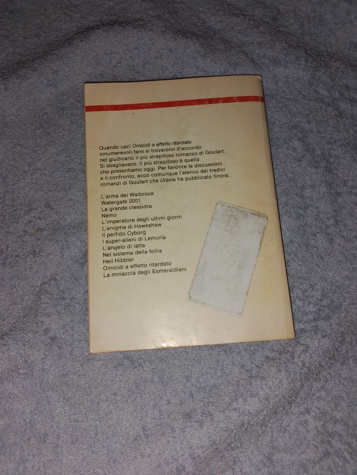 Urania n. 956 - La Minaccia degli Esmeraldiani – Ron Goulart (1983)