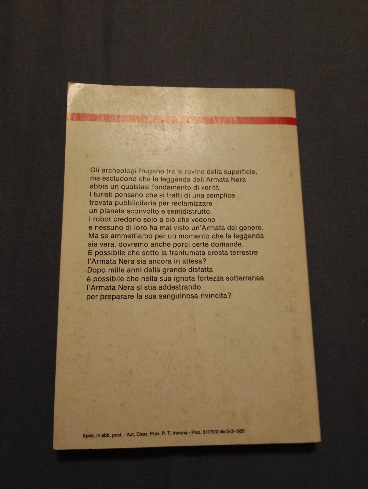 Urania n. 970 - I Reggimenti della Notte – Brian L. Ball (1984)