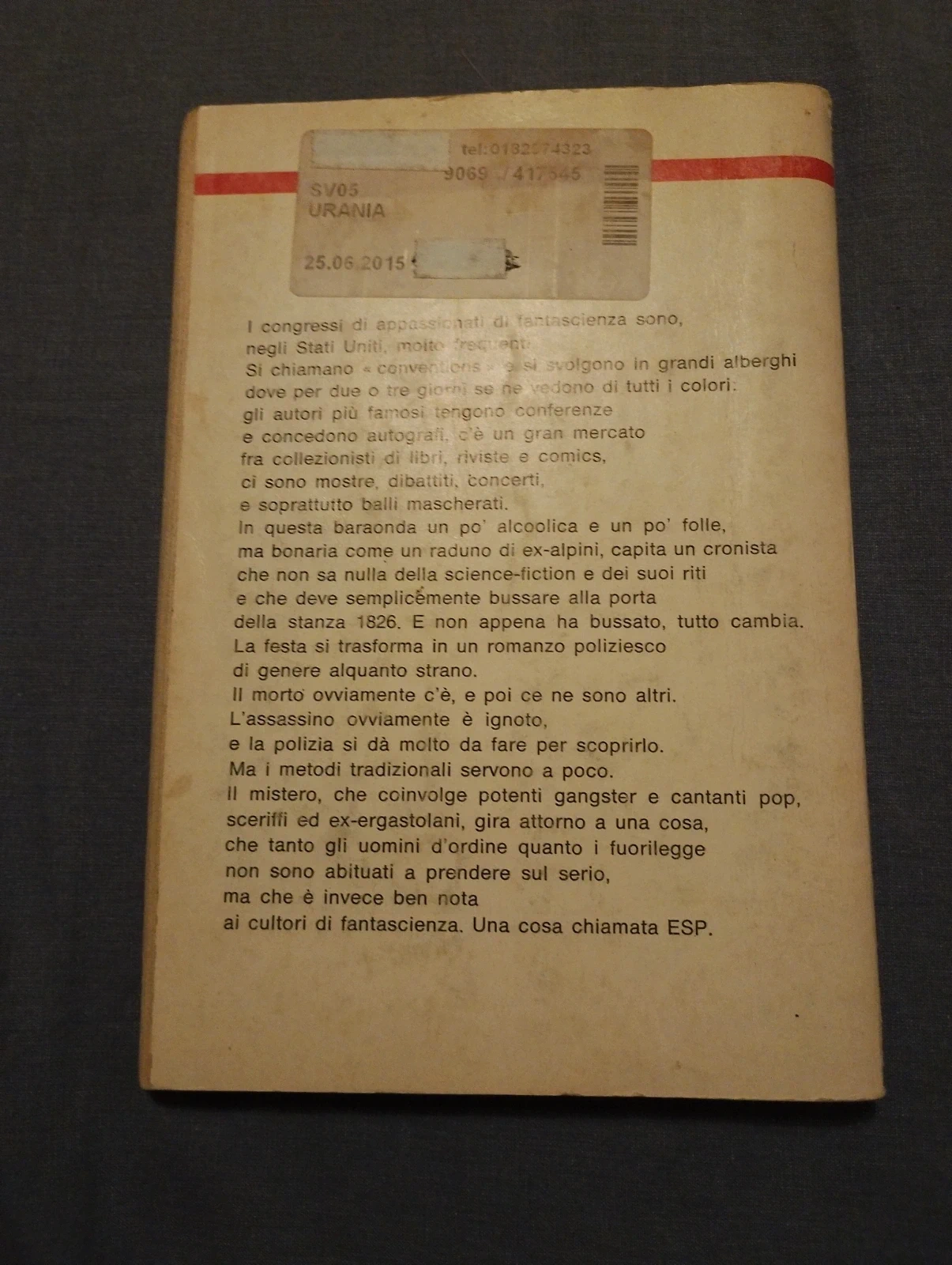 Urania n. 725 - Delitto al Fantacongresso – Gene DeWeese e Robert Coulson (1977)