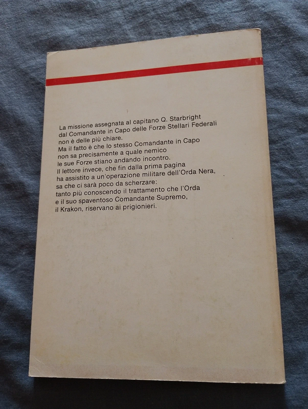 Urania n. 954 - Starbright contro l'Orda Nera – James R. Berry (1983)