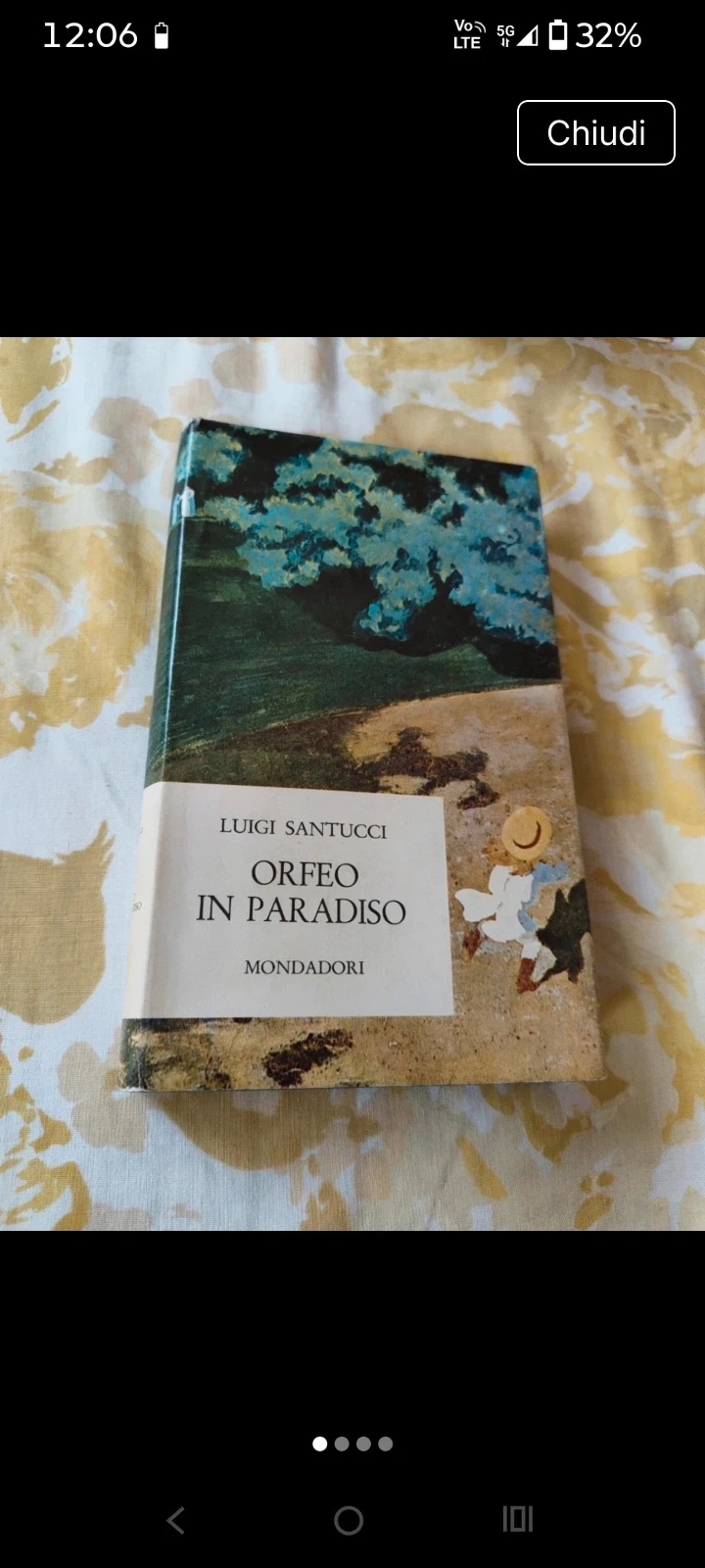 Orfeo in Paradiso Luigi Santucci Mondadori vintage