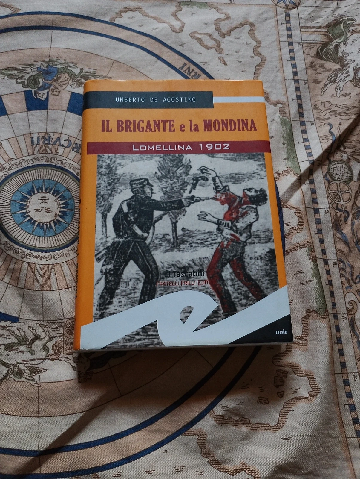 Umberto De Agostino - Il brigante e la mondina. Lomellina 1902