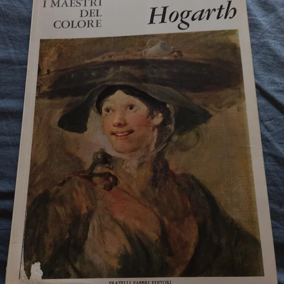 Libro Hogarth I Maestri Del Colore 187 Fratelli Fabbri Editori Arte Monografia