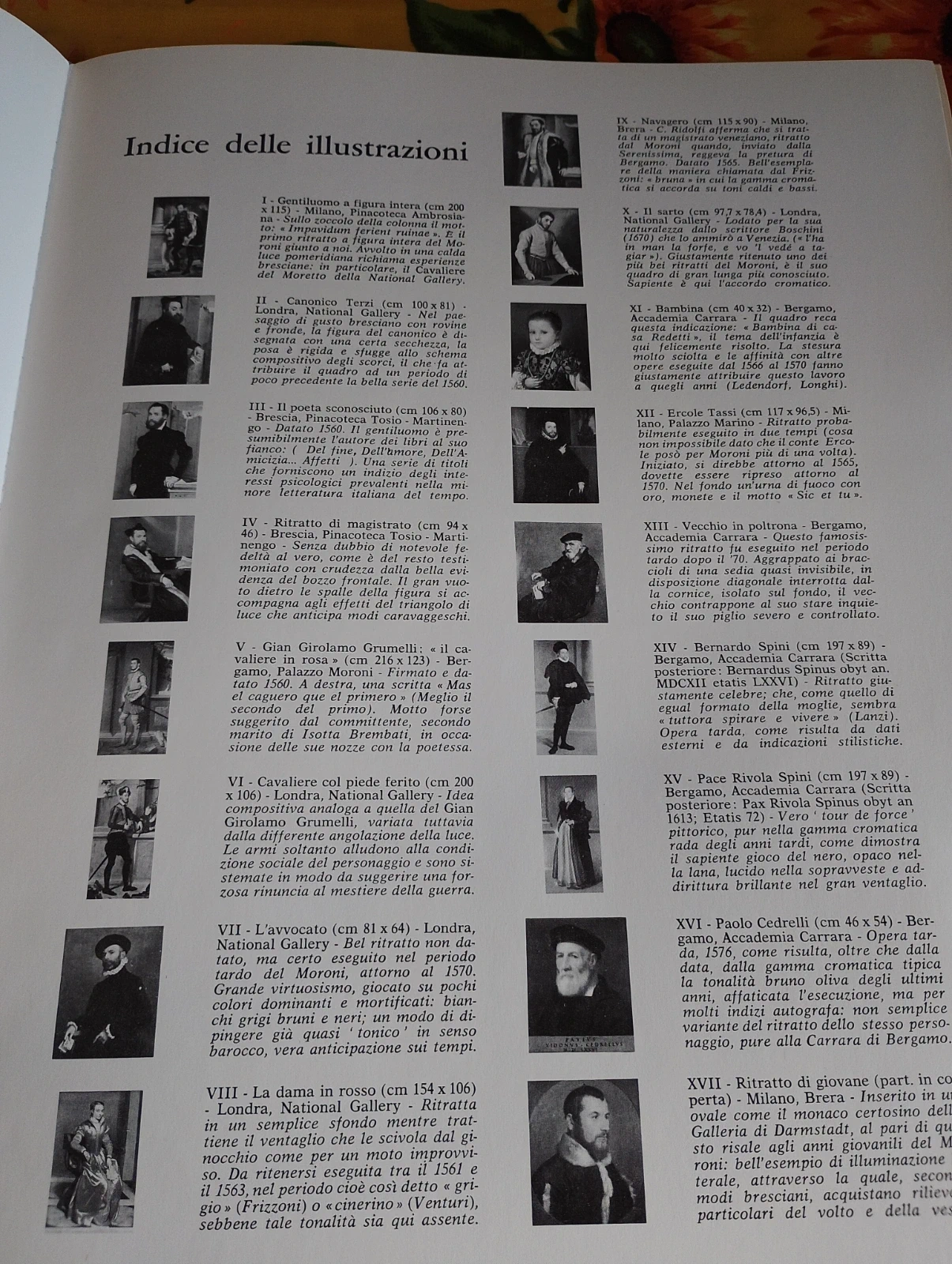 Libro "Moroni" n. 139 - I Maestri del Colore (Fratelli Fabbri Editori)