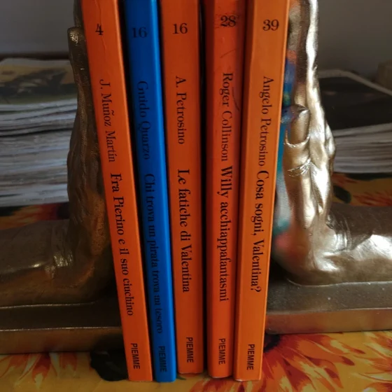 Lotto 5 Libri Il Battello a Vapore - Serie Arancio e Blu (Per Ragazzi)1 ah k