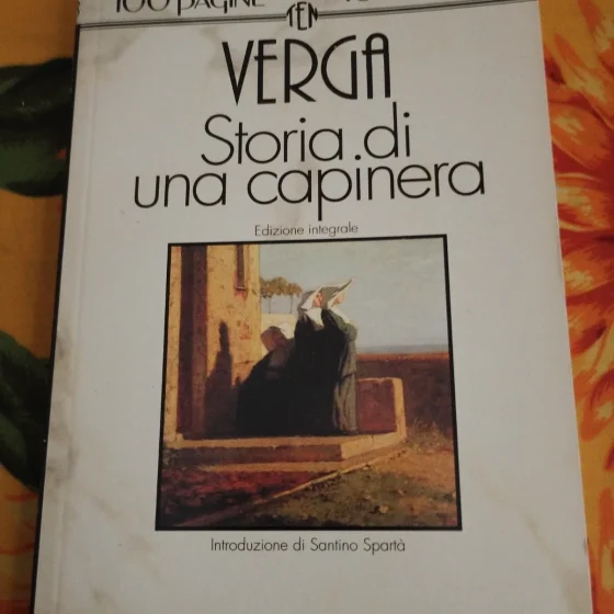 Giovanni Verga - Storia di una capinera (TEN 100 pagine 1000 lire)