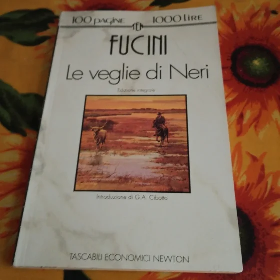 Libro "Le veglie di Neri" - Renato Fucini (100 pagine 1000 lire)