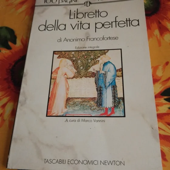 Libro "Libretto della vita perfetta" - Anonimo Francofortese (100 pagine 1000 lire)