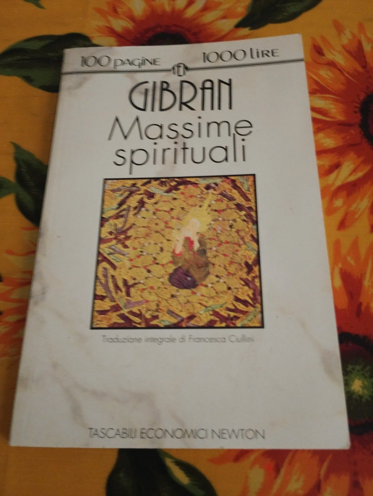 Libro "Massime spirituali" - Kahlil Gibran (100 pagine 1000 lire)