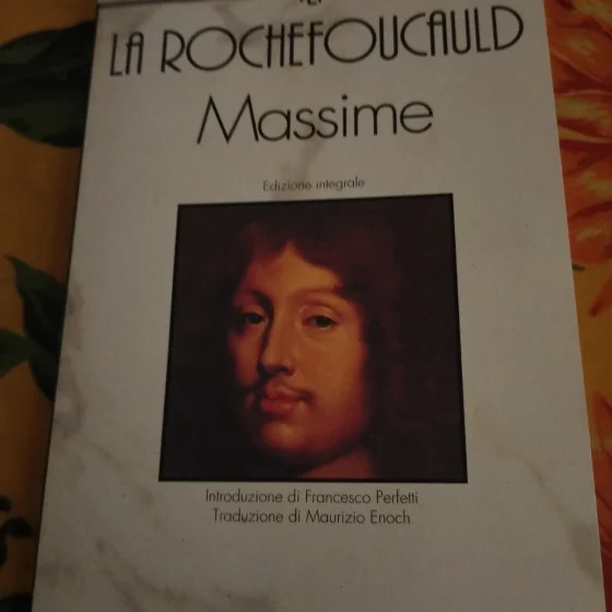 Libro "Massime" - La Rochefoucauld (100 pagine 1000 lire)