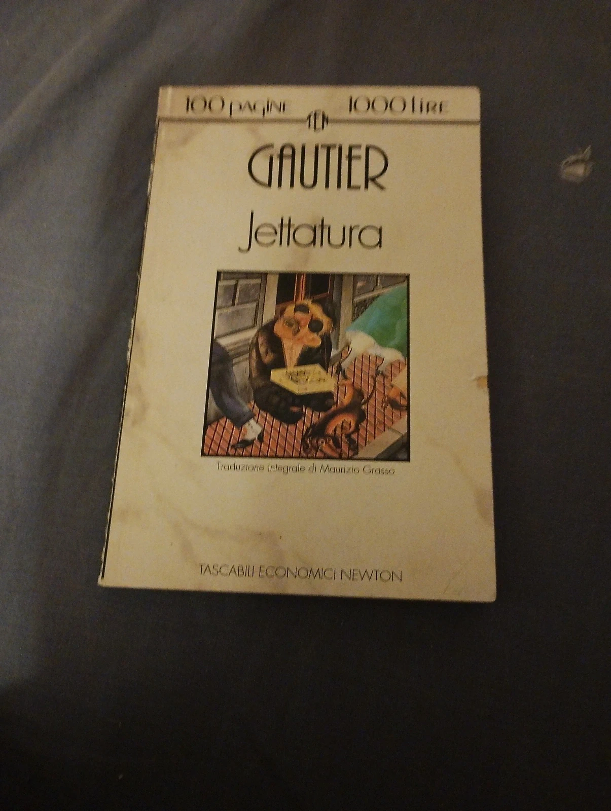 Libro "Jettatura" - Théophile Gautier (100 pagine 1000 lire)