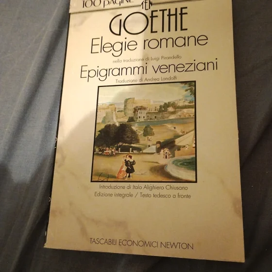 J.W. Goethe – Elegie Romane / Epigrammi Veneziani (Testo a fronte)