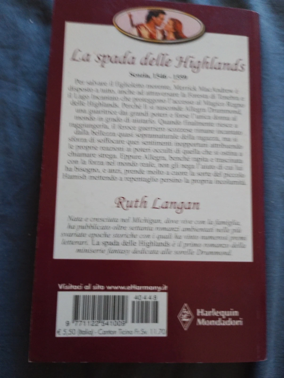 Libro "La spada delle Highlands" - Ruth Langan (I Grandi Romanzi Storici)