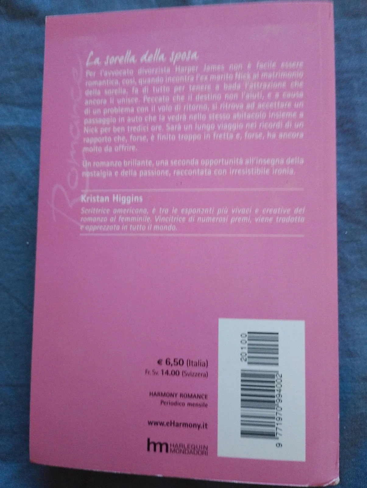 Libro "La sorella della sposa" - Kristan Higgins (Harmony Romance)
