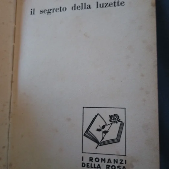 Il segreto della Luzette M Delly romanzo rosa vintage d epoca