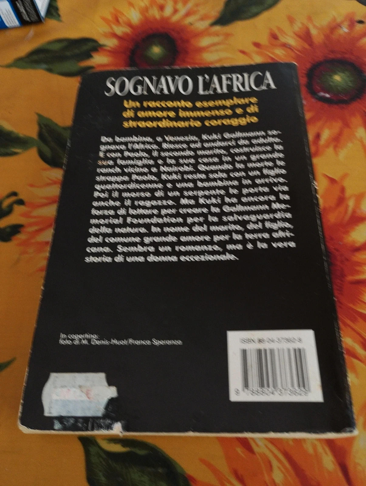 Sognavo l Africa Kuki Gallmann romanzo Oscar Mondadori