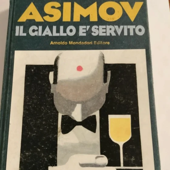 Prima edizione Il giallo è servito Isaac Asimov 1992