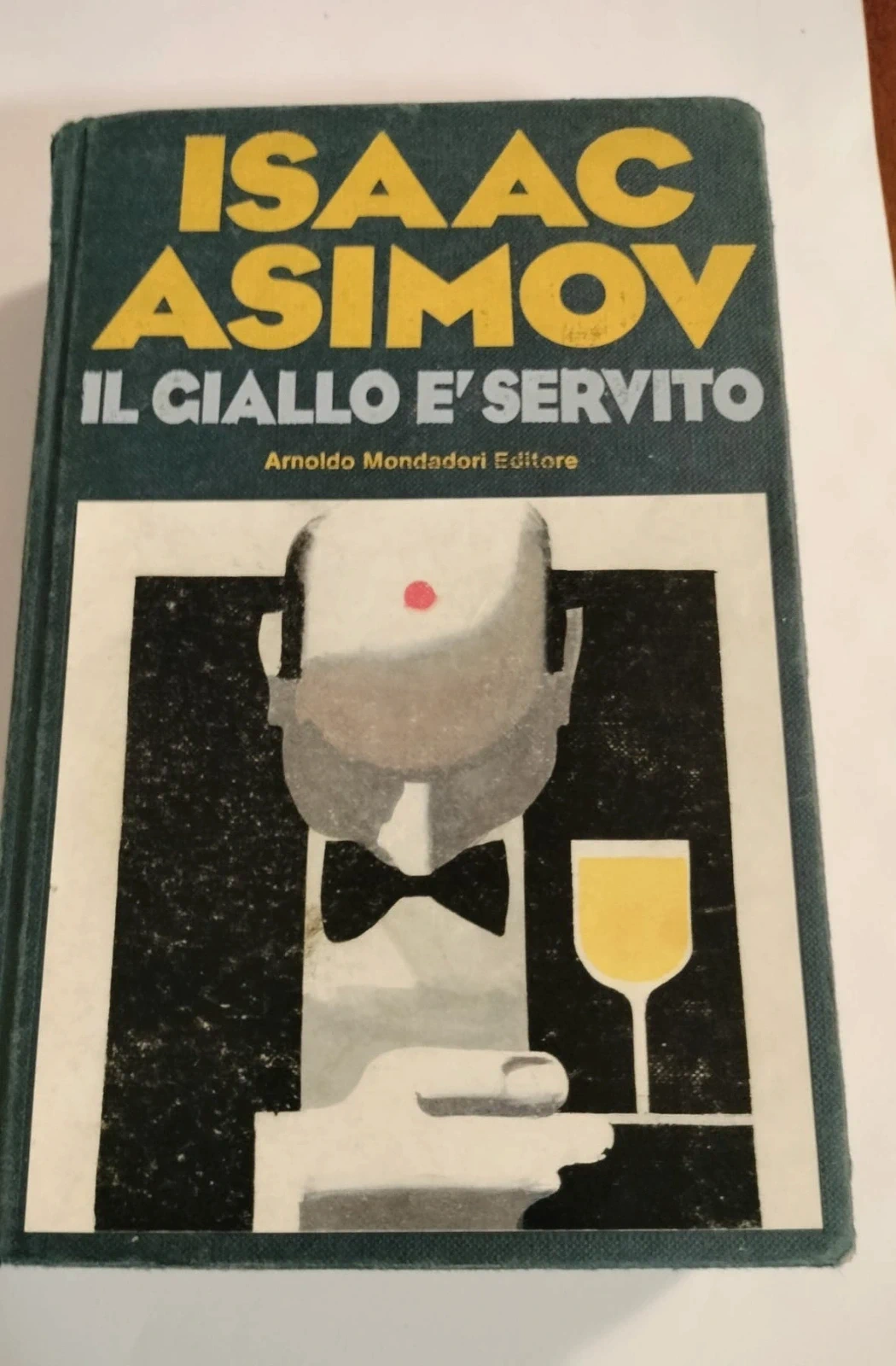 Prima edizione Il giallo è servito Isaac Asimov 1992