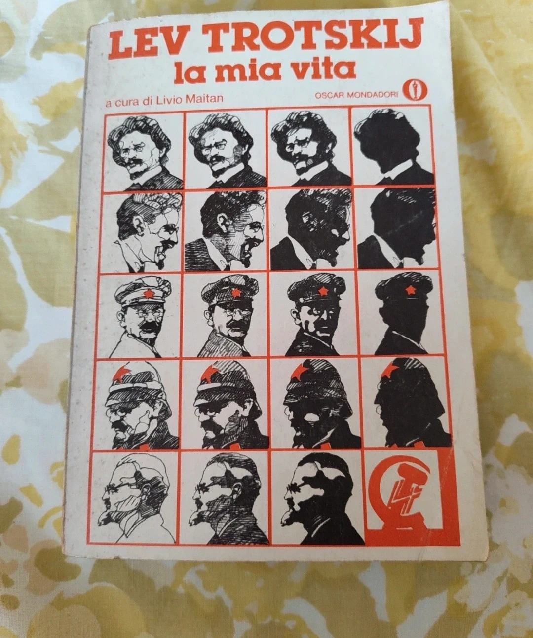 Prima edizione La mia vita Lev Trotskij Oscar Mondadori Livio Maitan