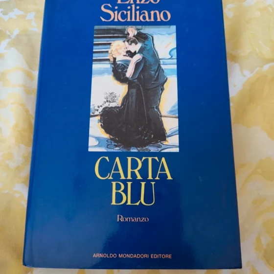 Prima edizione Carta blu Enzo Siciliano Mondadori 1992