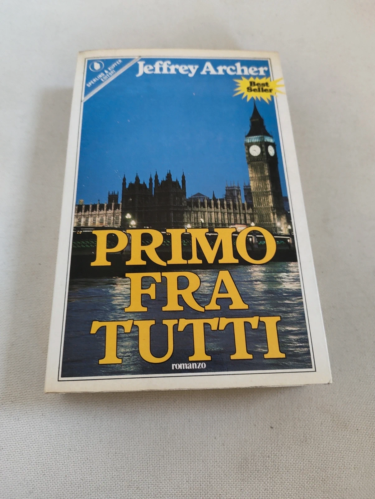 Primo fra tutti Jeffrey Archer Sperling vintage
