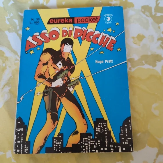 Asso di Picche Hugo Pratt Eureka Pocket 35 1976 fumetto vintage
