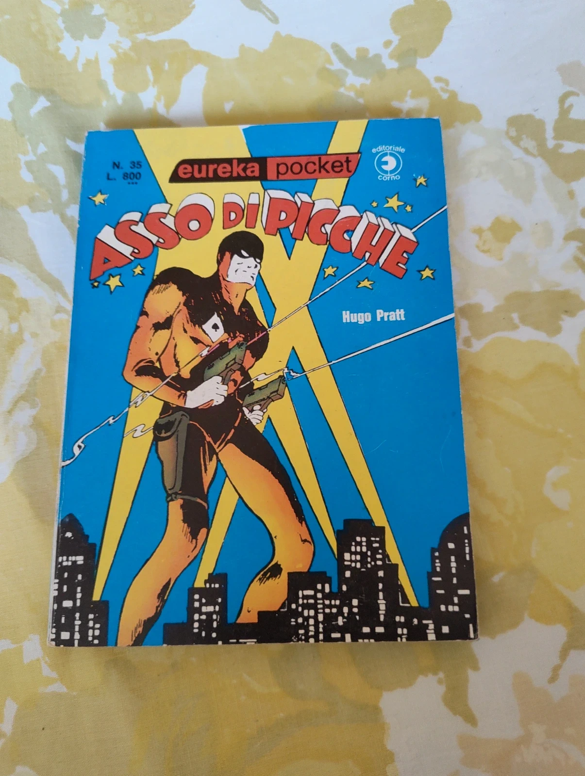 Asso di Picche Hugo Pratt Eureka Pocket 35 1976 fumetto vintage