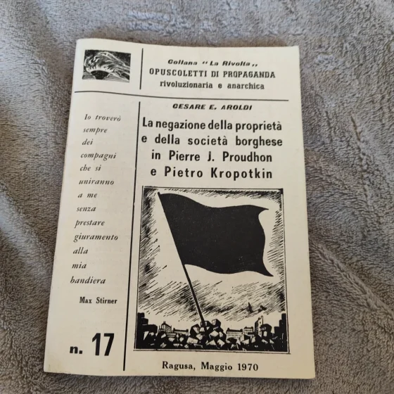 La Rivolta 17 La negazione della proprietà Cesare E Aroldi 1970
