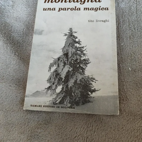 Montagna una parola magica Tito Livraghi Tamari 1971 raro