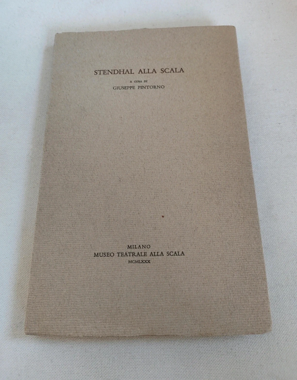 Stendhal alla Scala Pintorno 1980 Museo Scala