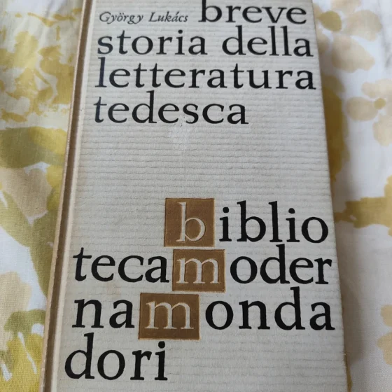 Breve storia letteratura tedesca György Lukács