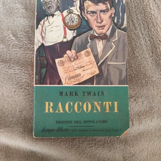 Racconti Mark Twain Edizioni del Dopolavoro 1957 Tempo libero 38