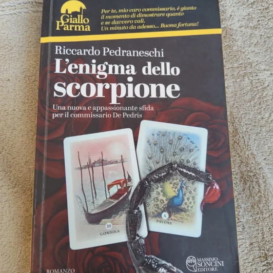 L'enigma dello scorpione Riccardo Pedraneschi GialloParma 2021